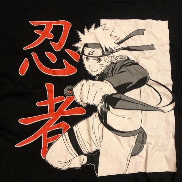 Vintage Naruto Shippuden Graphic Tee - Picture 2 of 4